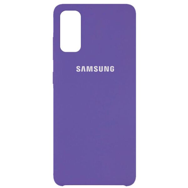 

Противоударный Защитный Силиконовый Чехол - Накладка Epik Silicone Cover (AAA) для Samsung Galaxy S20 Термополиуретановый / с Микрофиброй / Матовый / Сиреневый / Elegant Purple