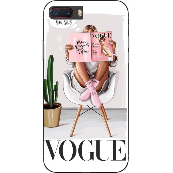 

Бампер силиконовый чехол Amstel для ZTE Nubia M2 с картинкой Vogue