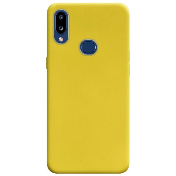 

Противоударный Защитный Силиконовый Чехол - Накладка Epik Candy для Samsung Galaxy A10s Классический / Матовый / Желтый