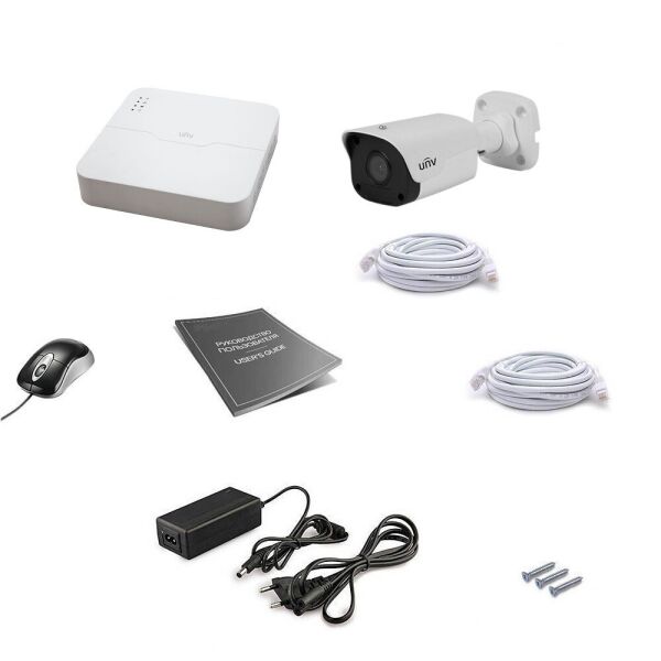 

Комплект IP видеонаблюдения Uniview 1OUT 4MEGA