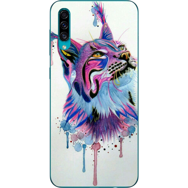

Силиконовый чехол Amstel для Samsung A30s Galaxy A307F с картинкой Рысь акварель