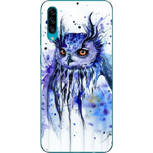 

Силиконовый чехол Amstel для Samsung A30s Galaxy A307F с картинкой Сова акварель