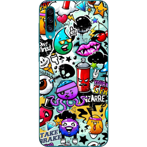 

Силиконовый чехол Amstel для Samsung A30s Galaxy A307F с картинкой Стикеры