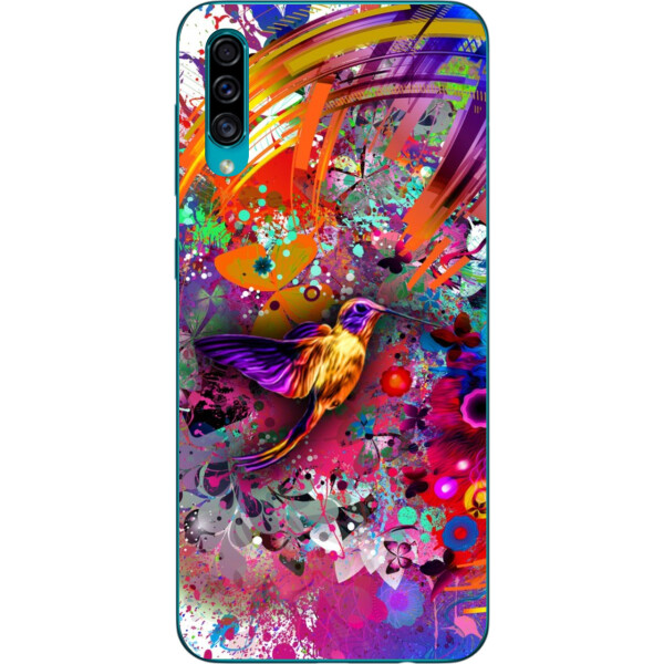 

Силиконовый чехол бампер Amstel для Samsung A30s Galaxy A307F с картинкой Креатив