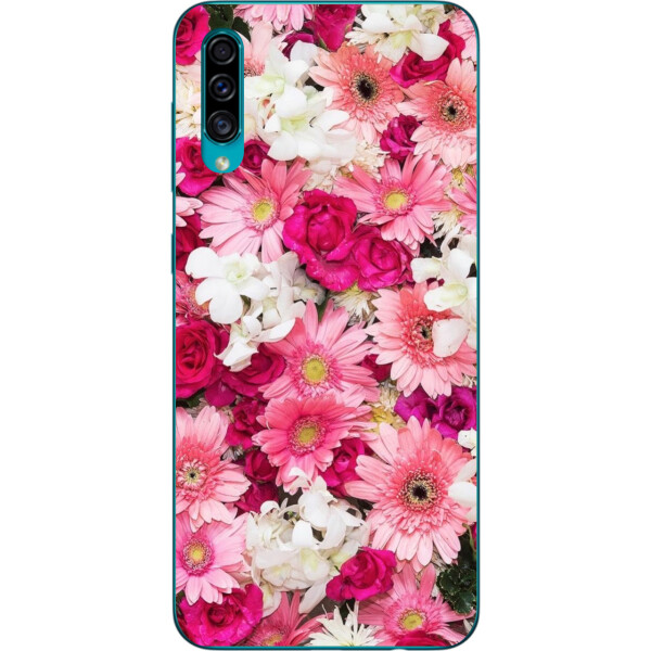 

Силиконовый чехол бампер Amstel для Samsung A30s Galaxy A307F с картинкой Нежные цветы