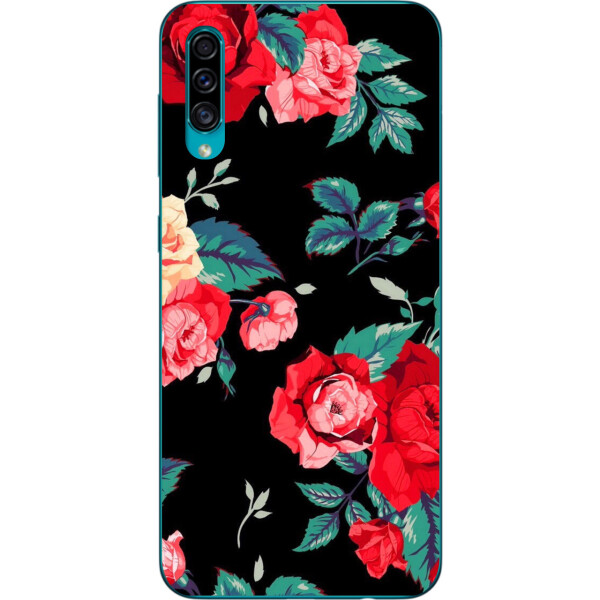 

Силиконовый чехол бампер Amstel для Samsung A30s Galaxy A307F с картинкой Розы