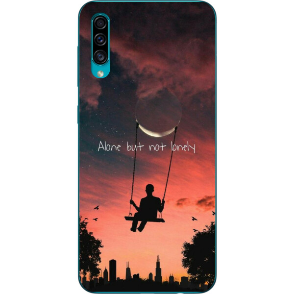

Чехол силиконовый Amstel для Samsung A30s Galaxy A307F с картинкой Надпись