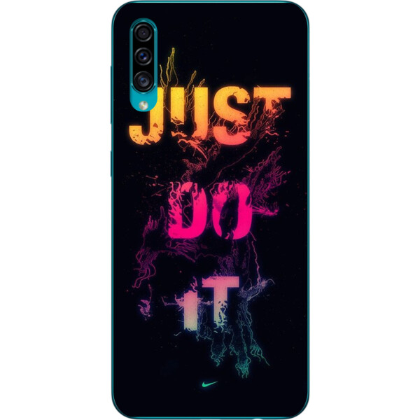 

Бампер силиконовый чехол Amstel для Samsung A30s Galaxy A307F с картинкой Just do it