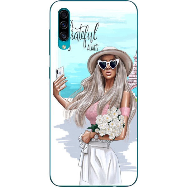 

Бампер силиконовый чехол Amstel для Samsung A30s Galaxy A307F с картинкой Селфи