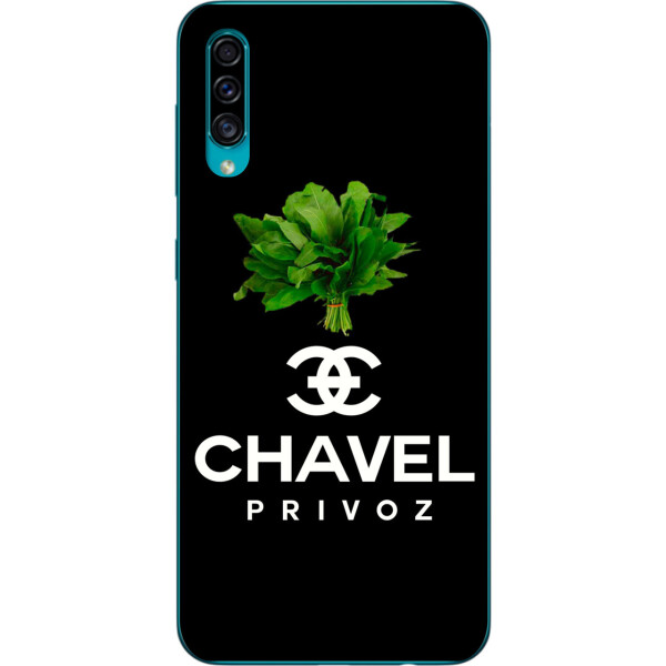 

Антибрендовый силиконовый чехол Amstel для Samsung A30s Galaxy A307F с картинкой Chavel Privoz