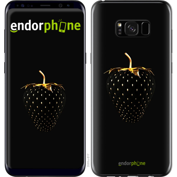 

Чехол на Samsung Galaxy S8 Plus Черная клубника 3585t-817
