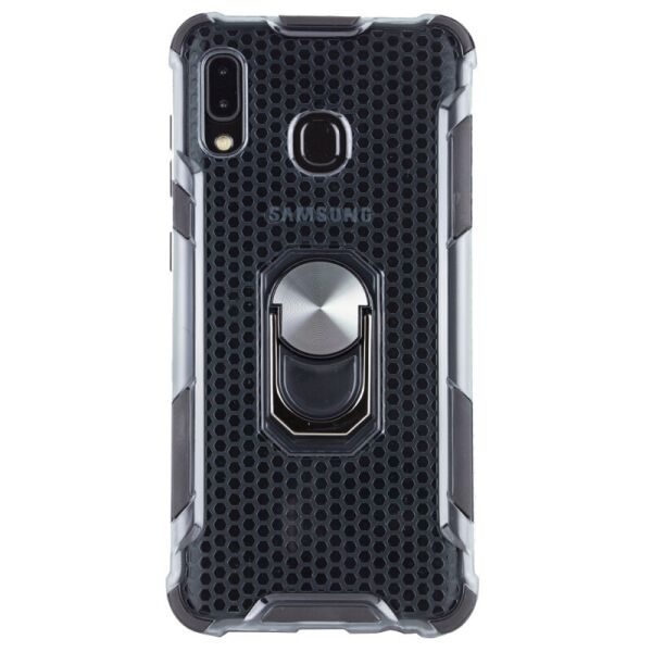 

Ударопрочный чехол Honeycomb Ring для Samsung Galaxy A30 (Черный) (784727)