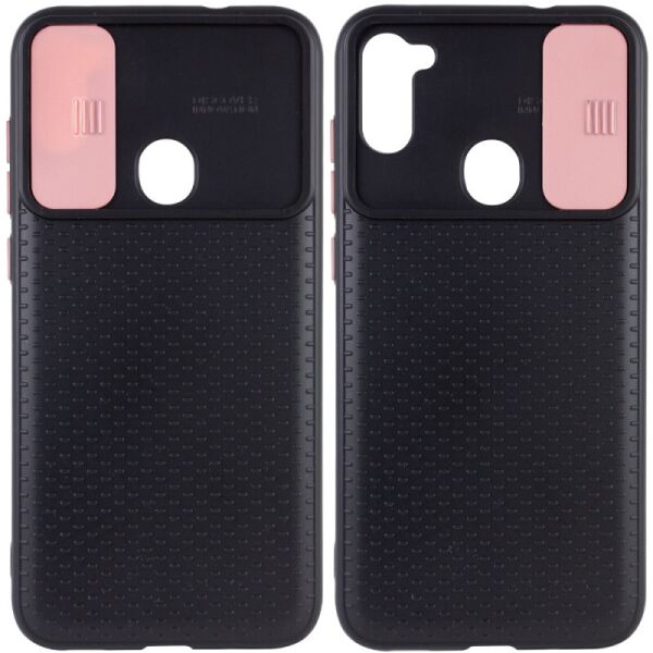 

Чехол Camshield Black TPU со шторкой защищающей камеру для Samsung Galaxy A11 (Черный / Rose Gold) (926997)