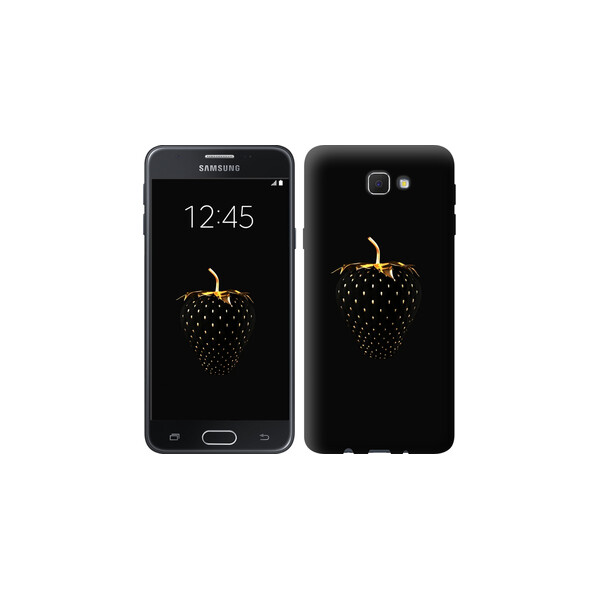 

Чехол на Samsung Galaxy J5 Prime Черная клубника 3585u-465, Силикон