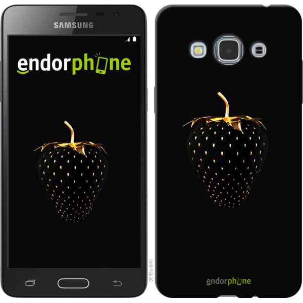 

Чехол на Samsung Galaxy J3 Pro Черная клубника 3585u-840