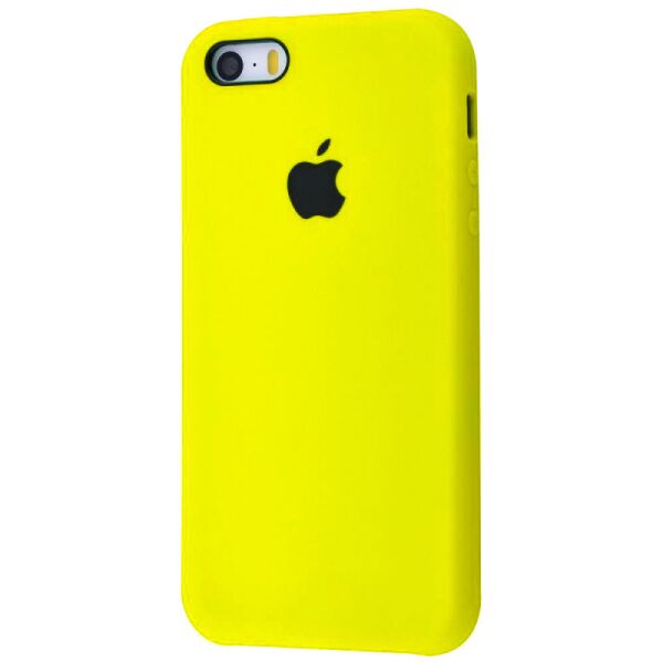 

Чехол Silicone Case (AA) для Apple iPhone 5S (Желтый / Neon Yellow) (100051626)