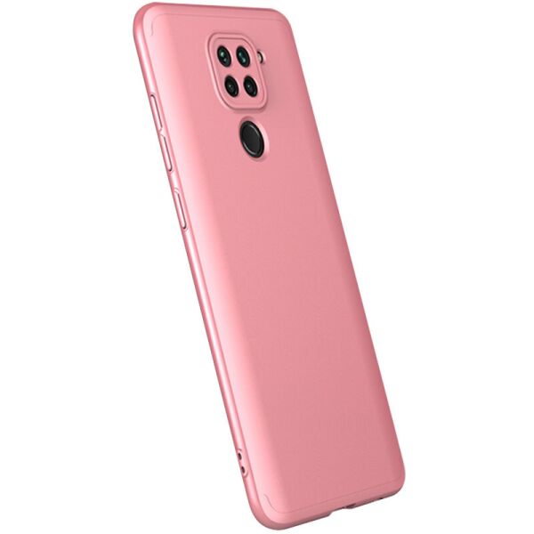 

Пластиковая накладка GKK LikGus 360 градусов (opp) для Xiaomi Redmi 10X (Розовый / Rose Gold) (100046509)