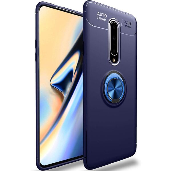 

TPU чехол Deen ColorRing под магнитный держатель (opp) для OnePlus 8 (Синий / Синий) (930008)