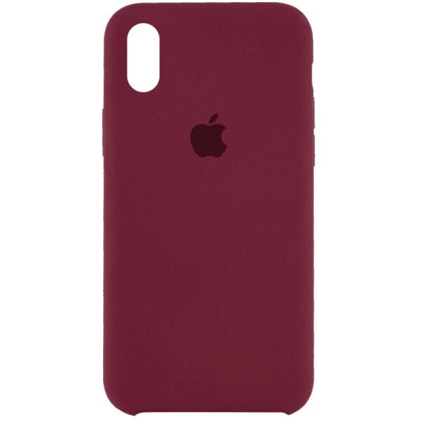

Чехол Silicone Case (AA) для iPhone X (5.8") (Бордовый / Plum) (100069057)