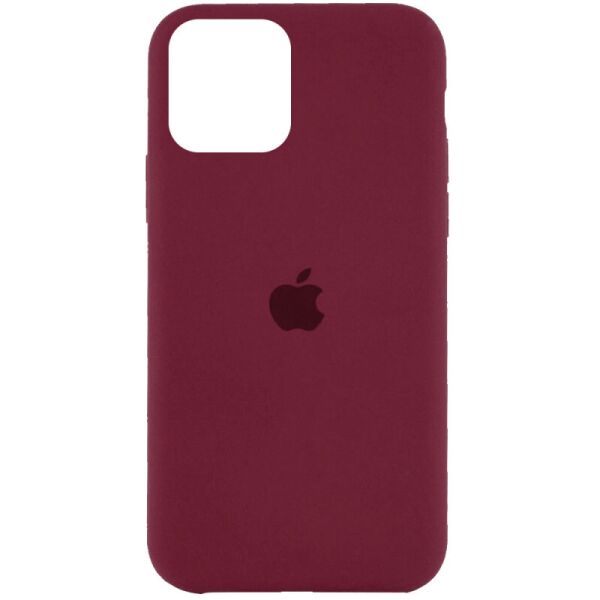 

Чехол Silicone Case (AA) для Apple iPhone 11 (6.1") (Бордовый / Plum) (1105396)