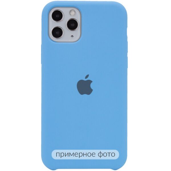 

Чехол Silicone Case (AA) для Apple iPhone SE (2020) (Голубой / Cornflower) (898643)