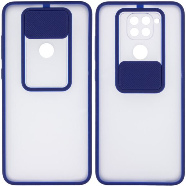 

Чехол Camshield mate TPU со шторкой для Xiaomi Redmi 10X (Синий) (100019270)