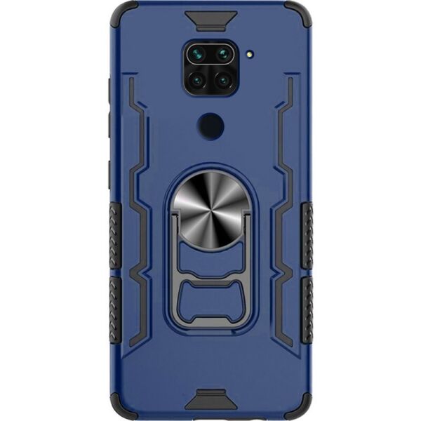 

Ударопрочный чехол Beer Ring for Magnet для Xiaomi Redmi 10X (Темно-синий) (100019901)