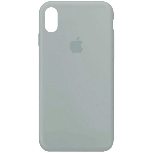 

Чехол Silicone Case Full Protective (AA) для Apple iPhone XR (6.1") (Серый / Mist Blue) (1065354)