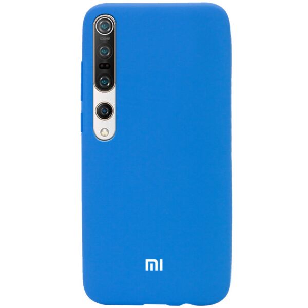 

Чехол Silicone Cover Full Protective (AA) для Xiaomi Mi 10 (Голубой / Azure) (895288)