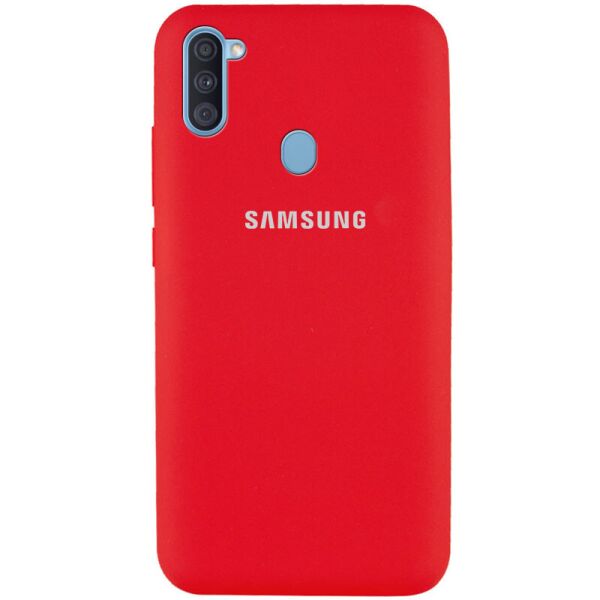 

Чехол Silicone Cover Full Protective (AA) для Samsung Galaxy A11 (Красный / Red) (898357)