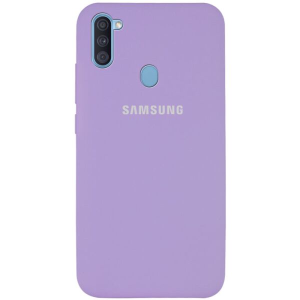 

Чехол Silicone Cover Full Protective (AA) для Samsung Galaxy A11 (Сиреневый / Dasheen) (898381)