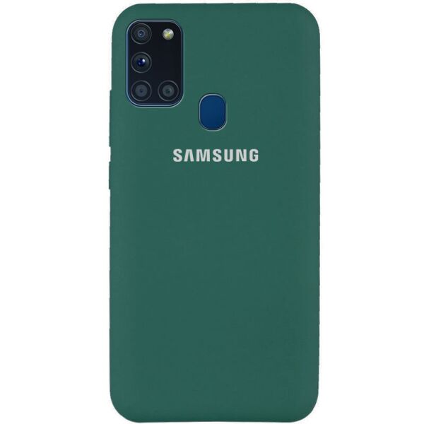 

Чехол Silicone Cover Full Protective (AA) для Samsung Galaxy A21s (Зеленый / Pine green) (909693)