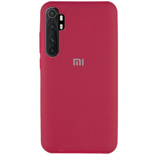 

Чехол Silicone Cover Full Protective (AA) для Xiaomi Mi Note 10 Lite (Красный / Rose Red) (909790)