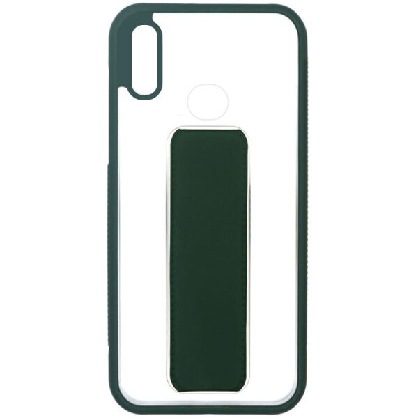 

Чехол TPU+PC Hand holder для Samsung Galaxy A10s (Dark green) (1091328)