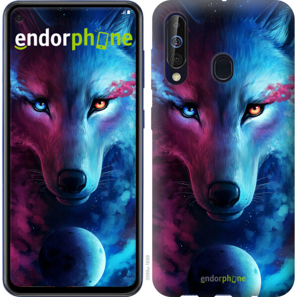 

Чехол на Samsung Galaxy A60 2019 A606F Арт-волк 3999u-1699, Силикон