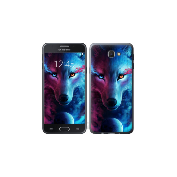 

Чехол на Samsung Galaxy J5 Prime Арт-волк 3999t-465, 2D пластик