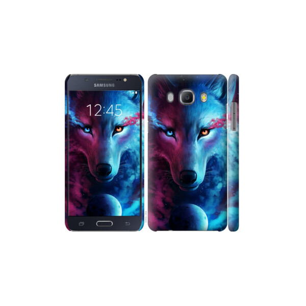

Чехол на Samsung Galaxy J5 (2016) J510H Арт-волк 3999c-264, Пластик глянцевый