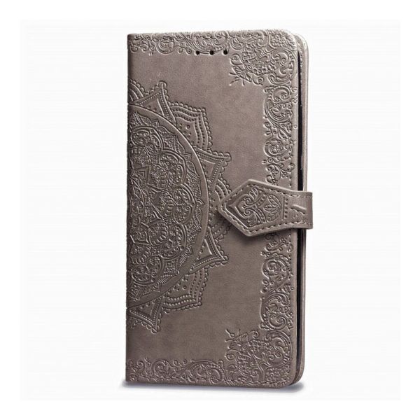 

Кожаный чехол (книжка) Art Case с визитницей для Xiaomi Redmi Note 7 (Серый) (682992)