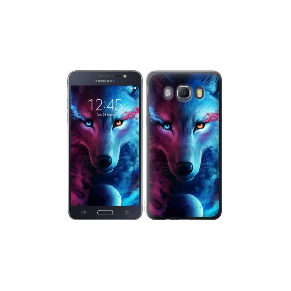 

Чехол на Samsung Galaxy J5 (2016) J510H Арт-волк 3999m-264, Пластик матовый