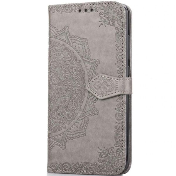 

Кожаный чехол (книжка) Art Case с визитницей для Xiaomi Mi 8 Lite (Серый) (100006335)