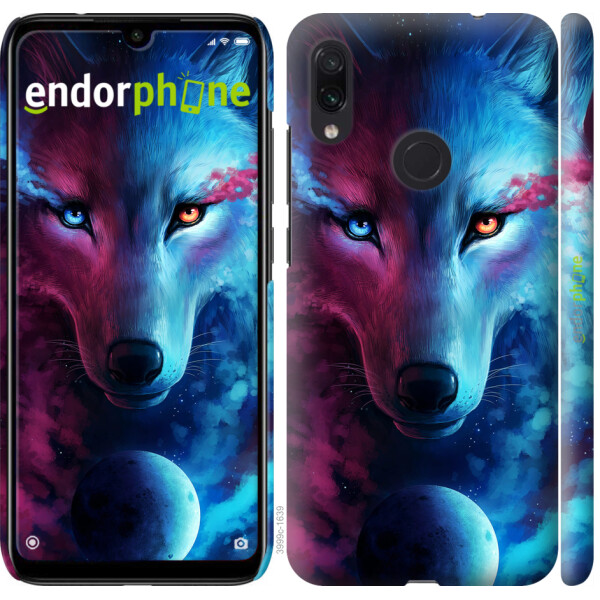 

Чехол на Xiaomi Redmi Note 7 Арт-волк 3999u-1639
