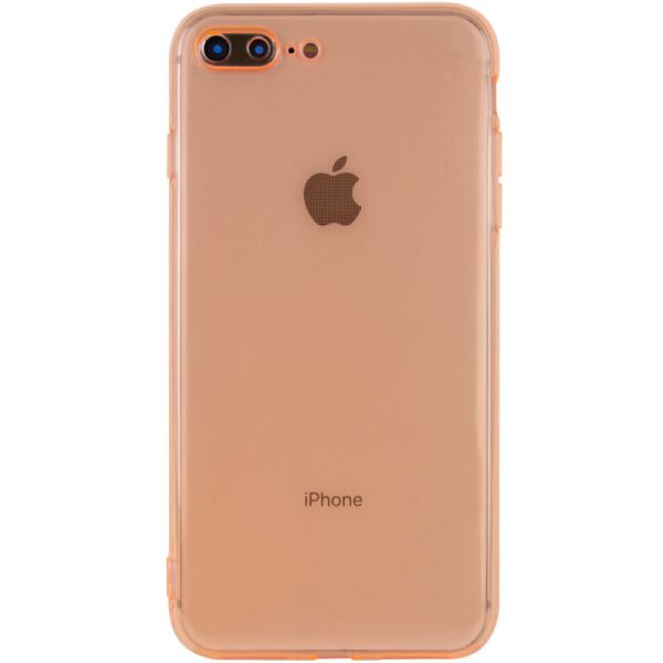 

Матовый полупрозрачный TPU чехол с защитой камеры для iPhone 8 plus (5.5";) (Оранжевый / Orange) (100019839)