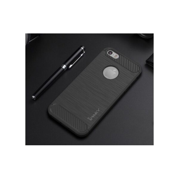 

TPU чехол iPaky Slim Series для iPhone 5S (Черный) (100009169)