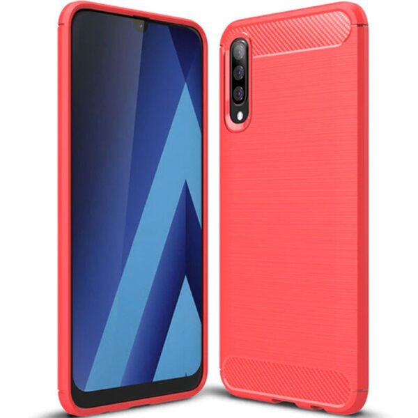 

TPU чехол iPaky Slim Series для Samsung Galaxy A50s (Красный) (100019393)
