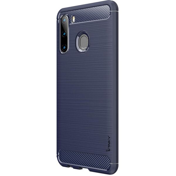 

TPU чехол iPaky Slim Series для Samsung Galaxy A21 (Синий) (897847)