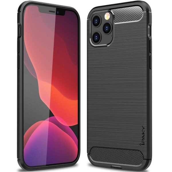 

TPU чехол iPaky Slim Series для iPhone 12 (Черный) (100048035)