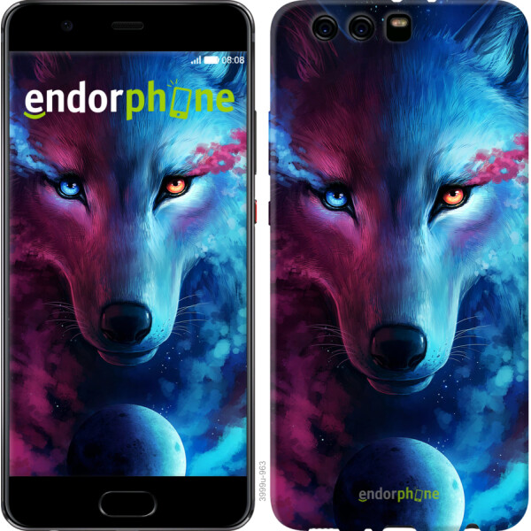 

Чехол на Huawei P10 Plus Арт-волк 3999t-963, 2D пластик