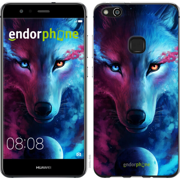 

Чехол на Huawei P10 Lite Арт-волк 3999u-896, Силикон