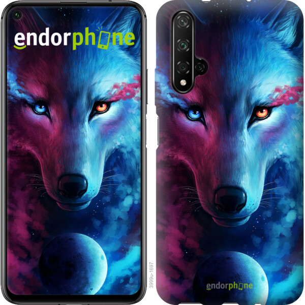

Чехол на Huawei Honor 20 Арт-волк 3999u-1697, Силикон