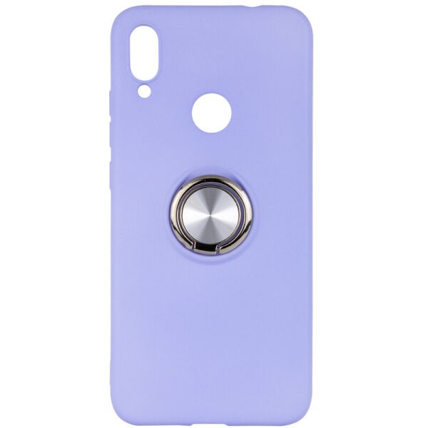 

TPU чехол Summer ColorRing под магнитный держатель для Xiaomi Redmi 7 (Фиолетовый) (708340)